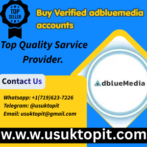 Buy Verified adbluemedia accounts